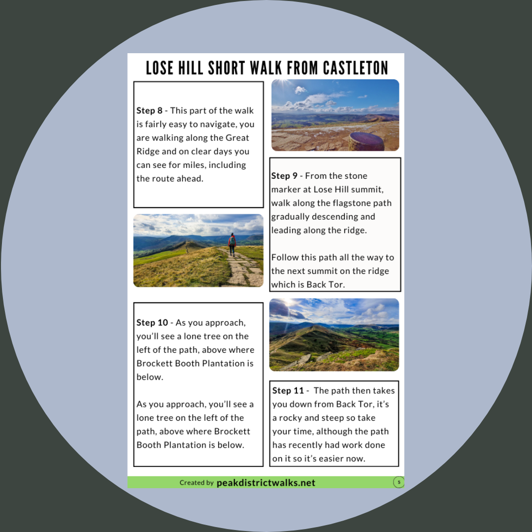 Lose Hill Short Walk from Castleton | 5-Miles (Route 003) - Image 3