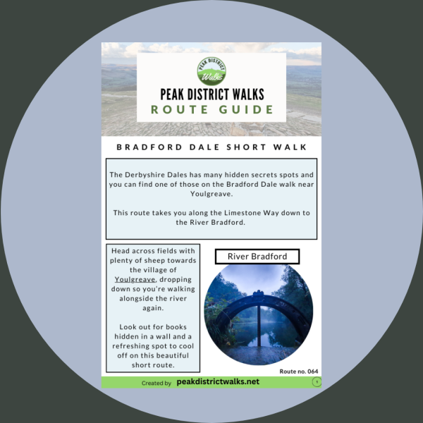 Bradford Dale Short Walk | 5-Mile Route (Route 064)