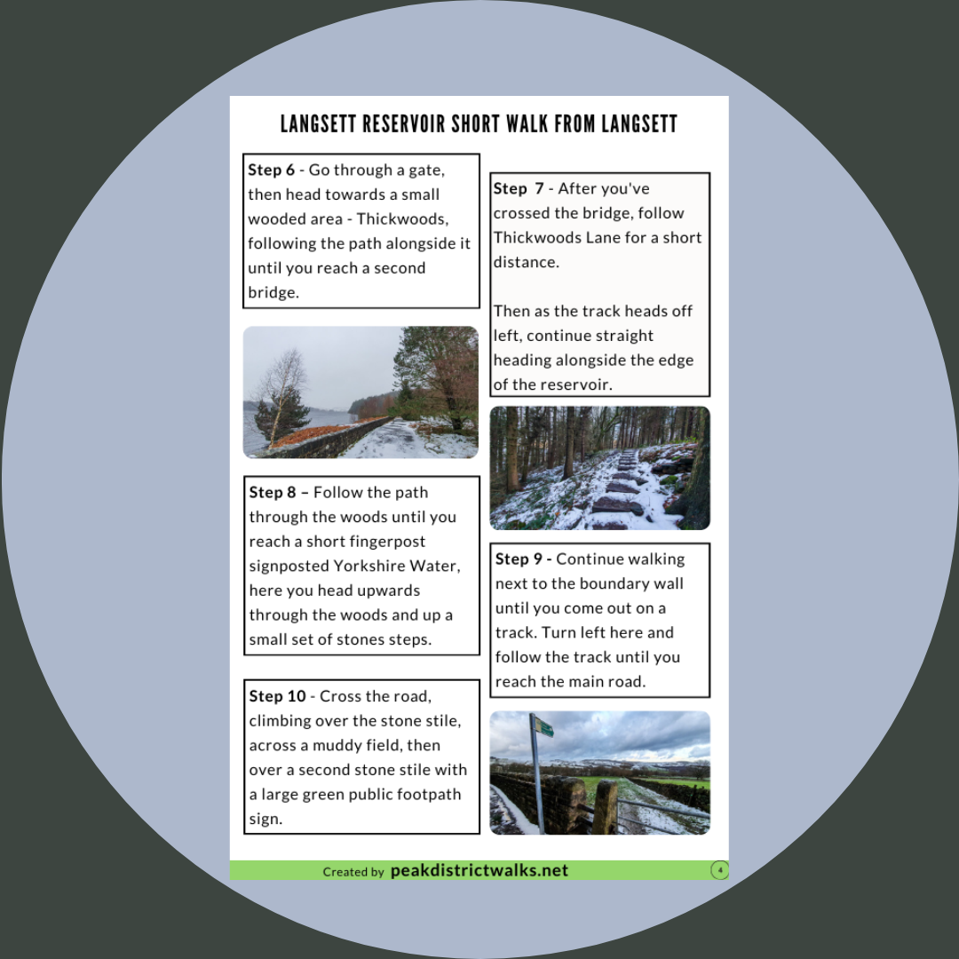 Langsett Reservoir Short Walk from Langsett | 4-Mile Route (Route 009) - Image 3