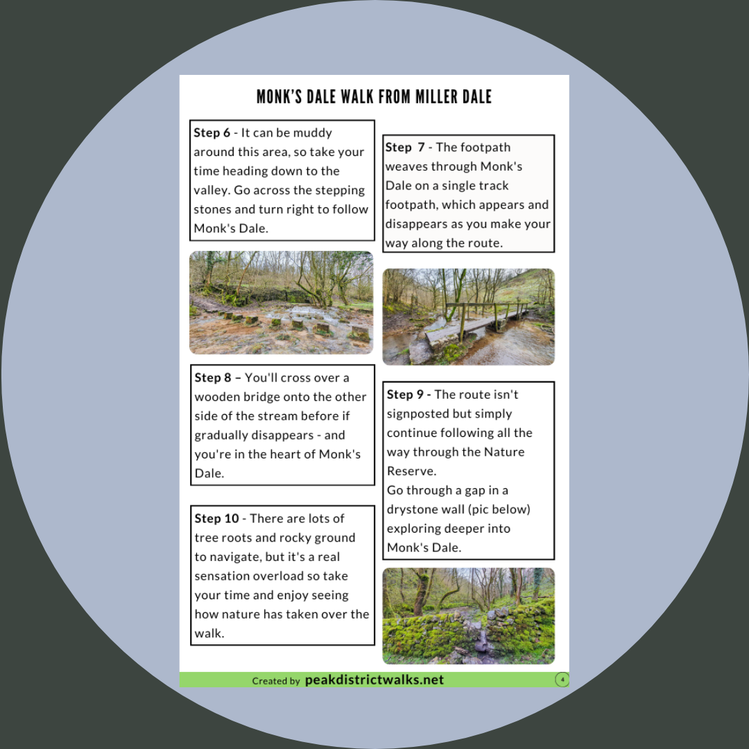 Monk's Dale Walk From Miller Dale | 4.5-Mile Route (Route 010) - Image 3