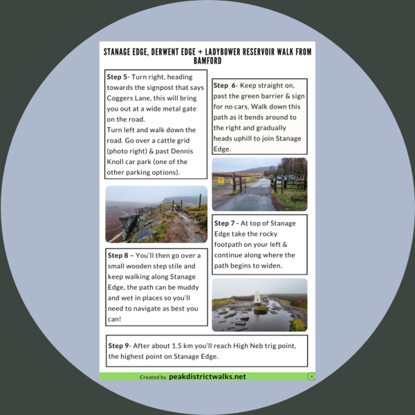 Stanage Edge, Derwent Edge + Ladybower Reservoir Walk From Bamford | 14-Mile Route (Route 108) - Image 2