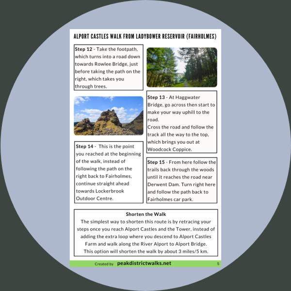 Alport Castles Walk From Ladybower Reservoir (Fairholmes) | 10-Mile Route - Image 3