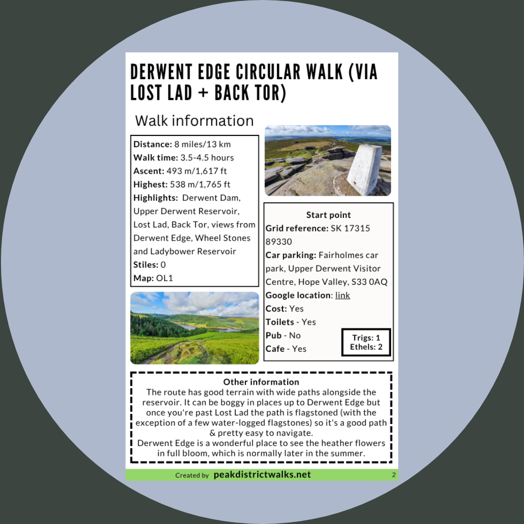 Derwent Edge Circular Walk (via Lost Lad + Back Tor) | 8-Mile Route - Image 2
