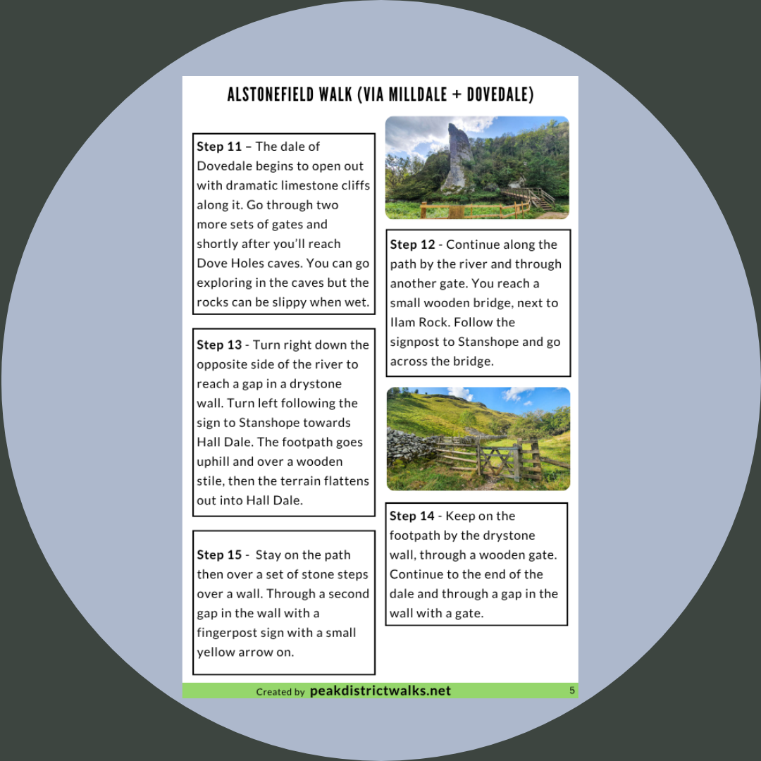 Alstonefield Walk (Via Milldale + Dovedale) | 7-Mile Route - Image 3