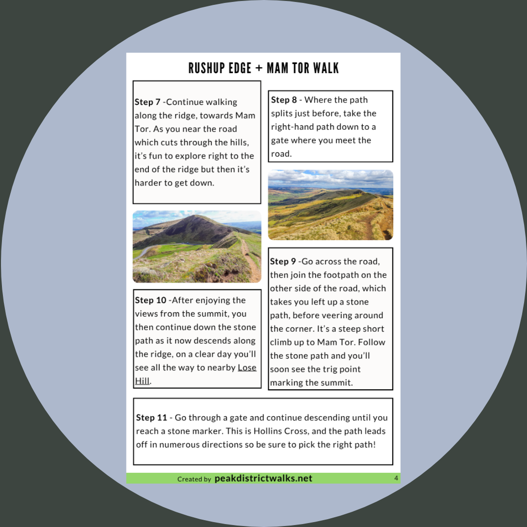 Rushup Edge + Mam Tor Walk | 6-Mile Route - Image 3