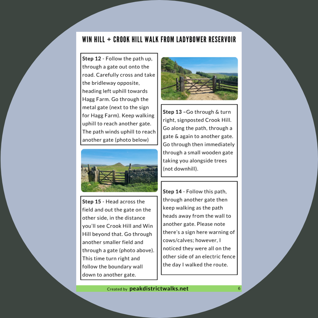 Win Hill + Crook Hill Walk From Ladybower Reservoir | 9-Mile Route - Image 3