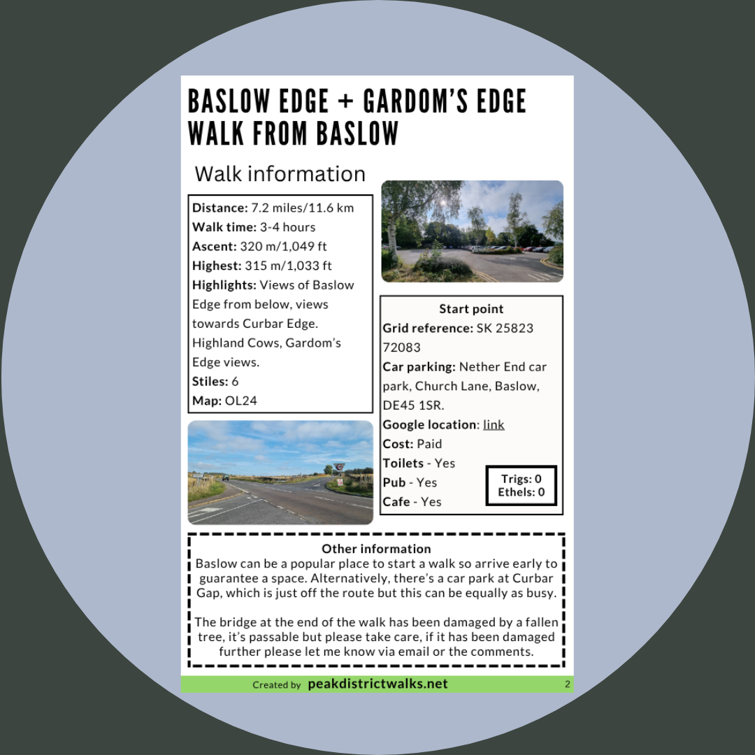 Baslow Edge + Gardom’s Edge Walk From Baslow | 7-Mile Route - Image 2