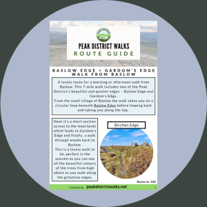 Baslow Edge + Gardom’s Edge Walk From Baslow | 7-Mile Route