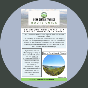 Grindslow Knoll Walk (via Ringing Roger) From Edale | 5.5-Mile Route